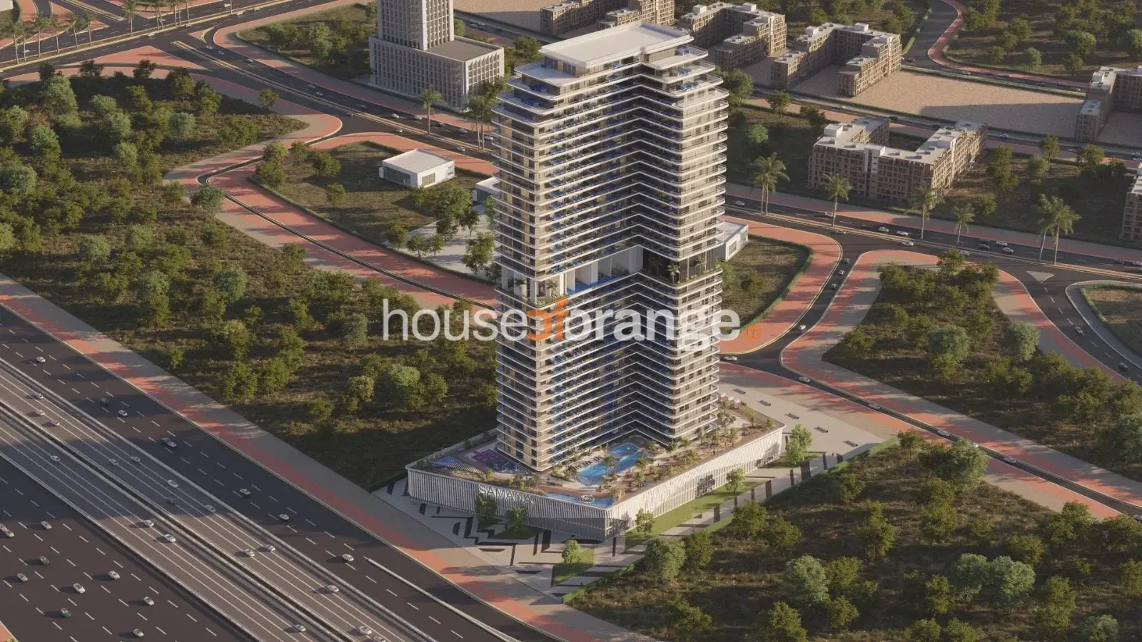 Dubai Land Residence Complex - Samana Ivy Gardens 2 - 1BR - Apartment