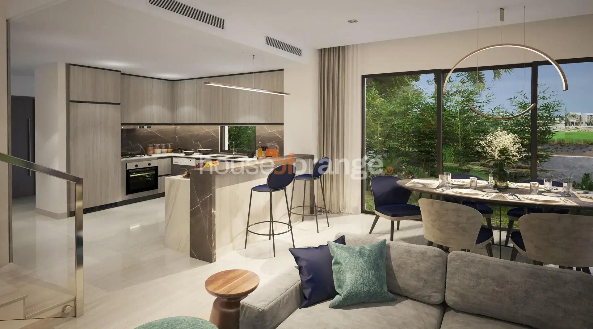 DAMAC Lagoons - Nice - 4BR - Townhouse, photo 2